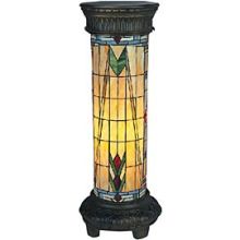 Southwest Tiffany Single Light Up Lighting Floor Lamp from the Sedona Collection