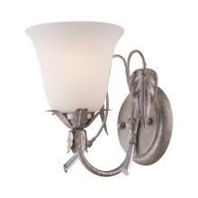 Single Light Up Lighting 6" Wide Bathroom Fixture from the Willoughby Collection