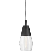 Livie 1 Light 8" Wide Mini Pendant / Semi-Flush Ceiling Fixture