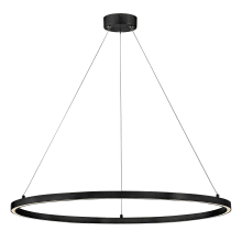 Kenna 33" Wide LED Ring Chandelier