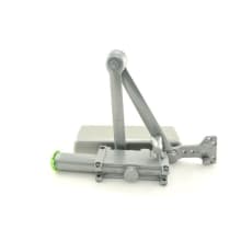 4110 Series Left Handed Surface Mount Hydraulic Adjustable Door Closer for Sizes 1-5 with Cushion Stop and Hold Open