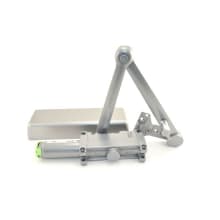 4110 Series Left Handed Surface Mount Hydraulic Adjustable Door Closer for Sizes 1-5 with Cushion Stop and Hold Open