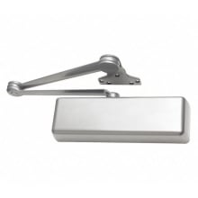 4210 Series Left Handed Surface Mount Hydraulic Adjustable Door Closer for Sizes 3-5 with Cushion Stop