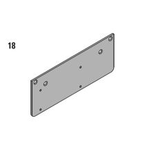 Drop Plate for Hinge Mount Door Closers from the 4110 Series