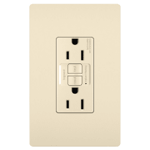 radiant 15 Ampere Tamper-Resistant Self-Test GFCI Electrical Outlet