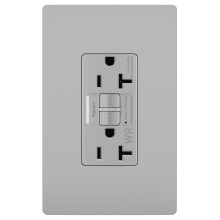 radiant 20 Ampere Tamper-Resistant Weather-Resistant Self-Test GFCI Electrical Outlet