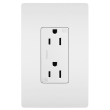 radiant 15 Ampere Tamper-Resistant Weather-Resistant Decorator Electrical Outlet