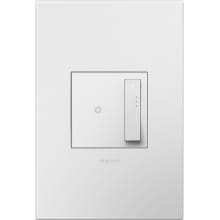 adorne sofTap 700 Watt Tru-Universal Single Pole/3-Way Dimmer Switch Wall Control with Wall Plate - Compatible with All Lighting