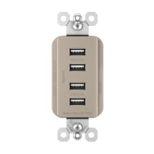 radiant Quad USB-A Outlet Charger