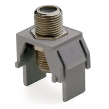 On-Q Non-Recessed Nickel F-Connector