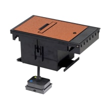 Wiremold 2-Gang Outdoor Ground Box with 20A Duplex Receptacles