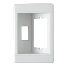 Pass & Seymour Single-Gang Recessed TV Box (Frame Only)