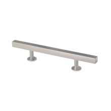Square Bar 3 or 3-3/4 Inch Adjustable Center to Center 7 Inch Bar Cabinet Pull