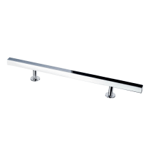 Square Bar 6 Inch Center to Center 10-1/2 Inch Bar Cabinet Pull