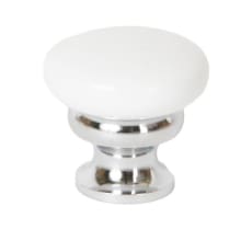 Mushroom Metal 1-1/4 Inch Mushroom Cabinet Knob