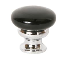 Mushroom Metal 1-1/4 Inch Mushroom Cabinet Knob