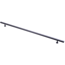 Square Bar 16 or 20 Inch Adjustable Center to Center 24 Inch Bar Cabinet Pull