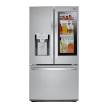36 Inch Wide 22 Cu. Ft. Energy Star Rated French Door Refrigerator