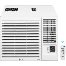 18000 BTU 120V Window Mount Air Conditioner with 12000 BTU Heater and LG ThinQ