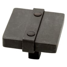 Avante Iron Craft 1-1/2 Inch Square Cabinet Knob