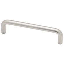 Builder's Program 4 Inch Center to Center Wire Cabinet Pull - 10 Pack