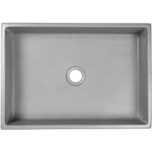 18-5/8" Rectangular Concrete Vessel Bathroom Sink