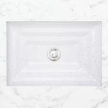 23" Circular Glass Undermount Bathroom Sink