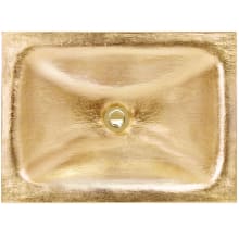 Dune 20" Rectangular Glass Undermount Bathroom Sink