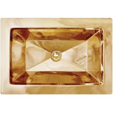 Vintage Jeweler 21" Rectangular Drop In or Undermount Bathroom Sink