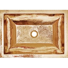 Builders 20-1/4" Rectangular Drop In or Undermount Bathroom Sink