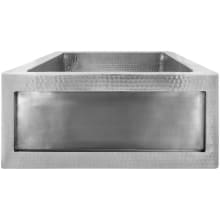 Inset Apron Front 18" Undermount Single Basin Stainless Steel Bar Sink