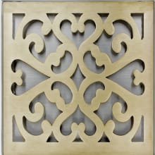 Decorative Grates 4-1/4" Stainless Steel Decorative Sink Grate