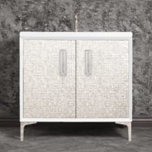 Mother of Pearl 36" Single Free Standing Vanity Cabinet Only - Less Vanity Top