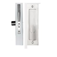304 Grade Stainless Steel Square ADA Compliant Privacy Pocket Door Lock