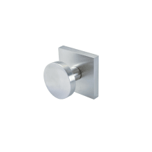 Marine Grade LK66 Privacy Door Knob Set with Square Rose