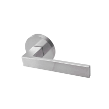 Marine Grade 316 Stainless Steel LL100 Privacy Door Lever Set with Round Rose
