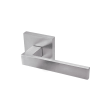 Marine Grade 316 Stainless Steel LL100 Dummy Door Lever Set with Square Rose