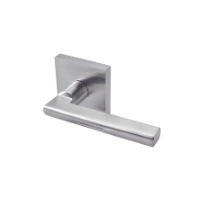Marine Grade 316 Stainless Steel LL148 Dummy Door Lever Set with Square Rose