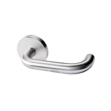 Marine Grade 316 Stainless Steel LL1 Passage Door Lever Set with Round Rose