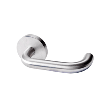 Marine Grade 316 Stainless Steel LL1 Privacy Door Lever Set with Round Rose