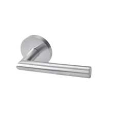 Marine Grade 316 Stainless Steel LL2 Privacy Door Lever Set with Round Rose