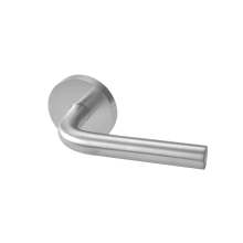 Marine Grade 316 Stainless Steel LL3 Privacy Door Lever Set with Round Rose