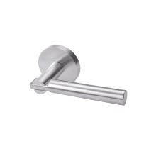 Marine Grade 316 Stainless Steel LL63 Single Dummy Door Lever with Round Rose