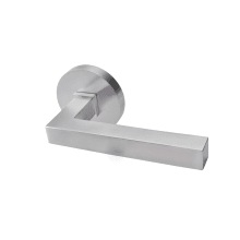 Marine Grade 316 Stainless Steel LL90 Privacy Door Lever Set with Round Rose