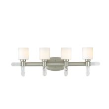 4 Light 28" Wide Bathroom Fixture from the Glamis Collection