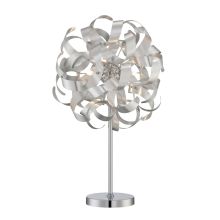 Maclean 3 Light Table Lamp with Aluminum Twisted Shade