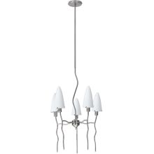  5 Light Mini Chandelier from the Kaub Collection