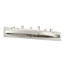 Elina Single Light 5-1/2" High Integrated LED Wall Sconce with Seeded Crystal Shade