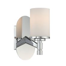 Lina 1 Light 5" Wide Wall Sconce with Frosted Glass Shade
