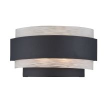Gaetano 2 Light 10" Wide Wall Sconce with Frosted Glass Shade